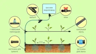 Капельный Полив Теплицы На Даче