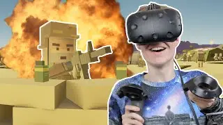 ACTION AND EXPLOSIONS IN THE DESERT! | Out of Ammo #2 (HTC Vive Gameplay)