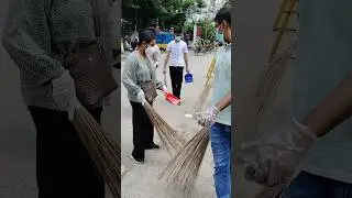 দেশ পরিস্কারে নেমে পড়েছে শিক্ষার্থীরা #NSU #Bashundhara #students