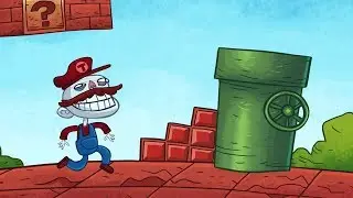 TROLLFACE QUEST VIDEO GAMES // COMPLETE GAME - ALL LEVELS (iOS Gameplay)