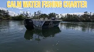 Calm Water Fishing Charter!  New Saltwater Fishing grounds!