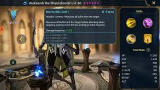 New free champion Aleksandr the Sharpshooter. I wanna try him @Raid Shadow Legends