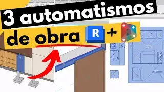 [CASOS REALES DYNAMO] Automatizar REVOCOS de VIGAS +de MUROS A PARTES + RENUMERAR | Jorge  Ramírez
