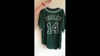 Irish National Baseball Team Custom Jersey: HURLEY 14