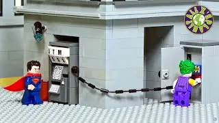 Lego Bank Machine Robbery Fail.