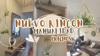 HICE ESTA DECO BIEN FÁCIL-CAMBIOS PEQUEÑOS 😍 NUEVO RINCONCITO