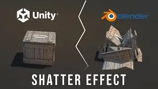 Make Objects SHATTER with Unity and Blender.(Tutorial)