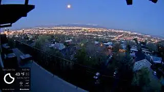 Pink moon sunrise April 28th, 2021