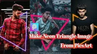 PicsArt | Neon Glowing Effect []How Can Edit Photo From | PicsArt