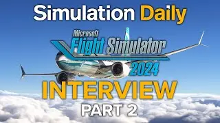 Microsoft Flight Simulator 2024 Interview Part 2 - David Dedeine on Career Mode, Walkarounds, & More