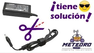 reparar cargador de laptop