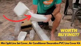 GUYAAC Mini Split Line Set Cover, Air Conditioner Decorative PVC Line Cover Kit | Worth Buying?