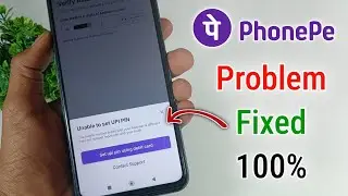 unable to set UPI pin phonepe problem / unable to set UPI pin with aadhar card phonepe