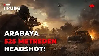 ONE ATTACK ON THE CAR GOING FROM 525 METERS! [PUBG]