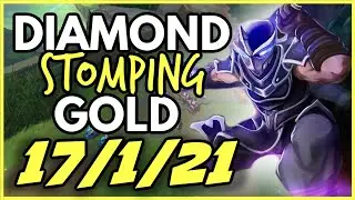 DIAMOND SHEN ONE TRICK VISITS GOLD!!! League of Legends