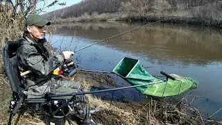 Ловля на фидер. Открытие сезона 2018. (LiveFishing)