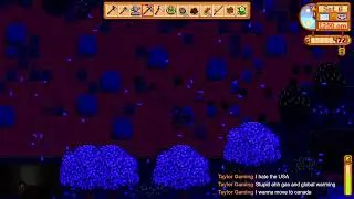 Playing some stardew valley