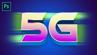 3D Text in Photoshop 🏓 ( Without 3D Extrusion )