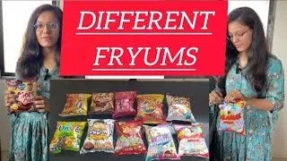 Trying different fryums 😍Got free gifts 🎁 inside | Snacks unboxing