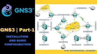 Installation and Basic Configuration  | GNS3 | Part-1 | IPST | Free