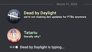 No more PTB developer updates? | Dead by Daylight