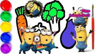 qanday qilib, bir sabzavot chizish | how to draw a vegetables | Рисуем Овощи   Mega Compilation