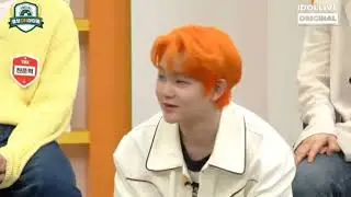 TNX Hyunsoo with his snow ryans making tools