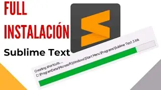 🔥INSTALACIÓN COMPLETA DEL SUBLIME TEXT DE [32 - 64 BITS]+CRACK👉FULL FÁCIL - RÁPIDO