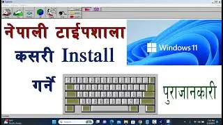 Nepali Typeshala in windows 11