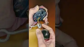 ERA 5 lever insurance padlock picked with homemade tools