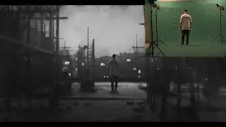 Back Stage Green Screen Vfx with Blender | Houdini / After Effects