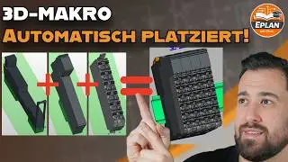 Eplan ProPanel 3D Makro erstellen mit automatischer Bauteilplatzierung