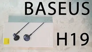 Проводные наушники Baseus H19 обзор