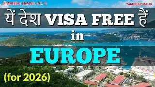 Visa Free Countries in Europe 2026 (India Citizens)