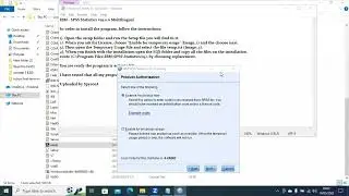 SPSS installation tutorial