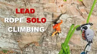 Direct! - (without action) ;) lead rope solo free climbing [Walkthrough] Kentheim