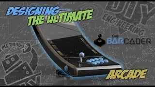 Designing A Curved Bartop Arcade in Fusion360!