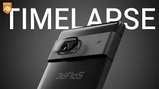 I Made a Phone Product Visualisation / Animation Using Blender 3D | Modeling Time Lapse
