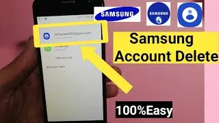 How to Remove Samsung Account | Samsung Account Delete Kaise Kary | How to sign out Samsung account