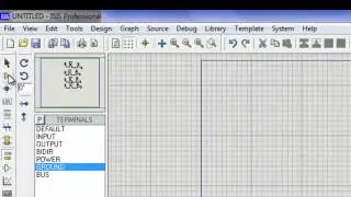 TISHITU Design of Decoder IC using Transistors in Proteus Simulator