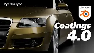 Improved Coatings in Blender 4.0
