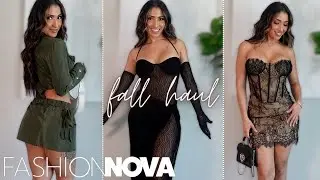 Fall Fashion Haul FT.Fashion Nova