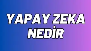 Yapay Zeka Nedir ?