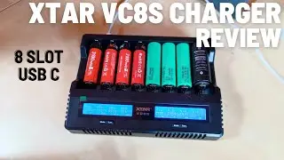 XTAR VC8S Charger Test & Review