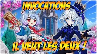 IL VEUT INVOQUER SIGEWINNE... ET FURINA ! Invocation Genshin Impact - Spuffi