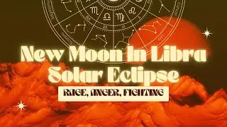 New Moon In Libra/Solar Eclipse - Rage, Anger, Misunderstandings Abound