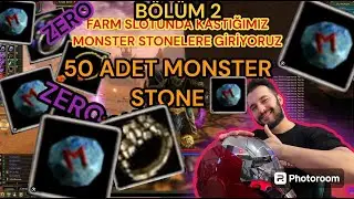 KNİGHT ONLİNE FARM SLOTUNDA TOPLADIĞIMIZ 50 ADET MONSTER STONEYE GİRİYORUZ SONUÇ !! #MSBÖLÜM-2