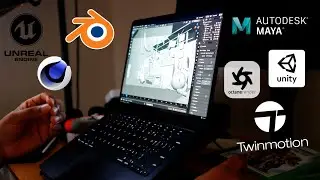 M4 MacBook Air Review as a 3D Modeler and a Developer
