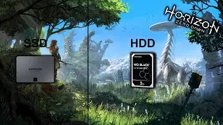 Horizon Zero Dawn SSD vs. HDD