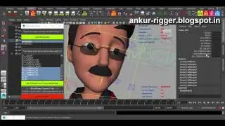 Python Maya Blendshape Connect Tool Demo